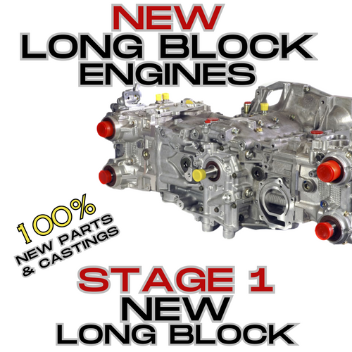 New Subaru Stage 1 Long Block rated to 620BHP